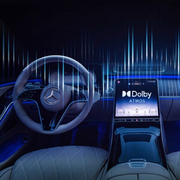 In 2022, Mercedes-Benz vehicles are obtaining Dolby Atmos
