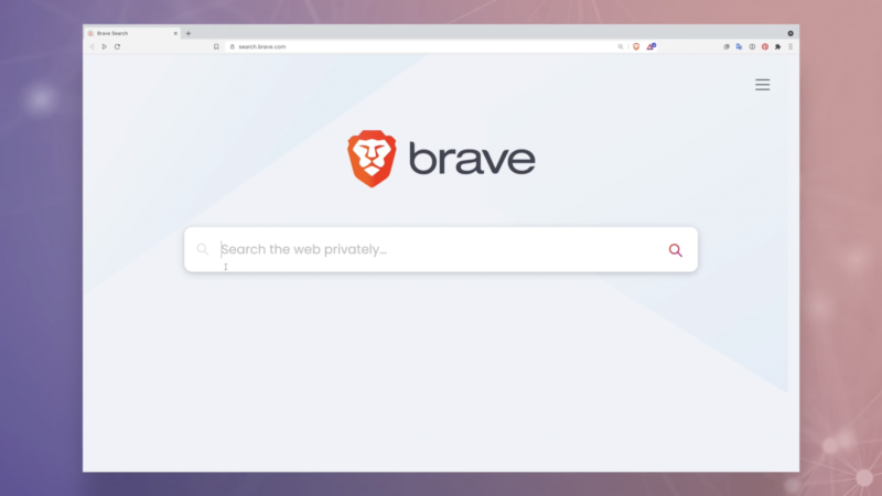 The default search engine of its Brave removes Google
