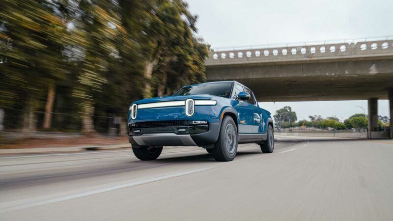Truck of the year named to Rivian R1T pickup by the MotorTrend